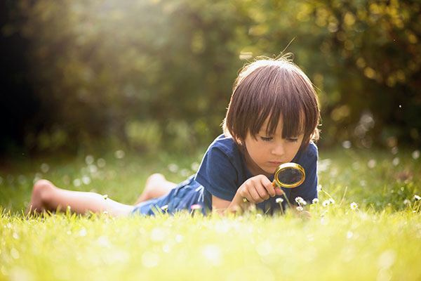 ایده عکاسی کودک در فضای باز