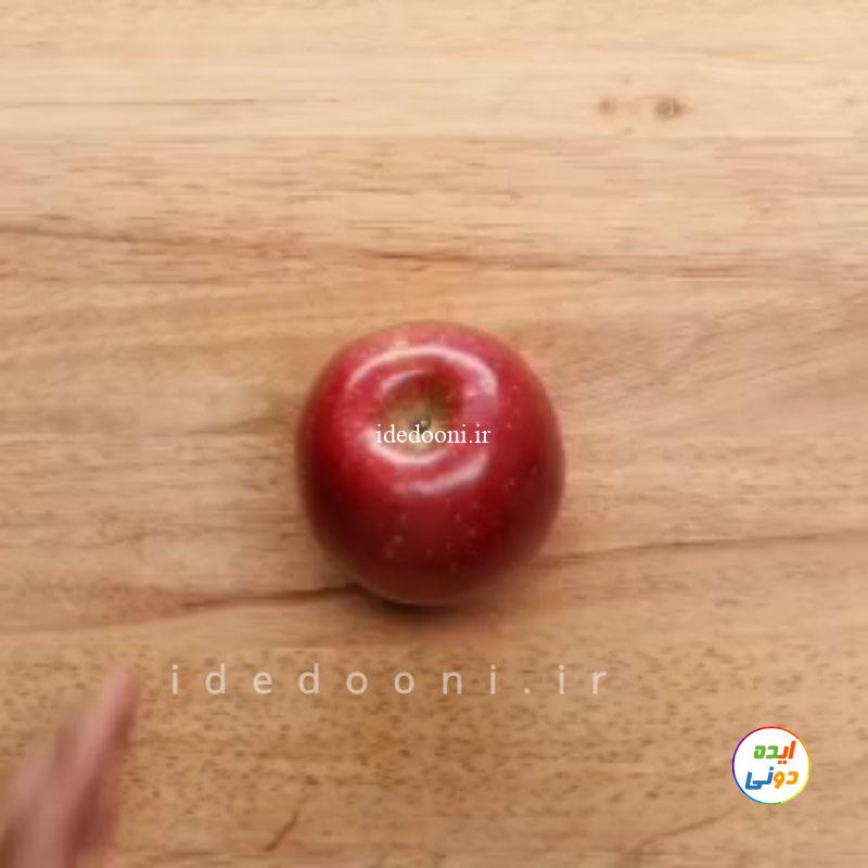 آموزش ساده پخت پنکیک سیب حلقه‌ ای